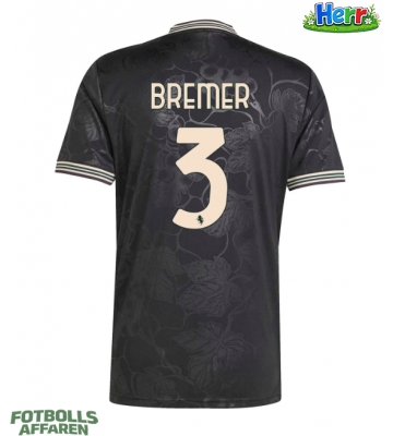 Juventus Gleison Bremer #3 Tredje Tröja 2025-26 Kortärmad